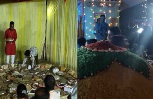 हनुमान जन्मोत्सव पर पचमठा मंदिर में धूम, 56 भोग से सजी महाथाली, तैयार हुआ पांच हजार किलो का लड्डू