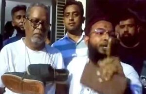 77 साल के पूर्व चुनाव आयुक्त को जूतों से पीटा, अंडे मारे; लुंगी में ले गई पुलिस