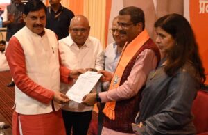 मध्य प्रदेश भाजपा के नए अध्यक्ष बने हेमंत खंडेलवाल, धर्मेन्द्र प्रधान ने की घोषणा