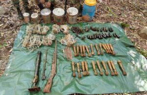 छत्तीसगढ़-ओडिशा बॉर्डर पर बड़ा नक्सल डंप बरामद, पहाड़ी इलाके में छिपा था IED और हथियारों का जखीरा