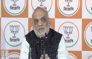 बॉर्डर सुरक्षा पर सियासी घमासान: बंगाल सरकार BSF को जमीन नहीं दे रही, CM को 7 पत्र लिख चुका हूं : अमित शाह