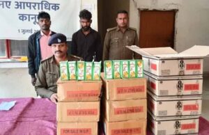यूपी से आ रही शराब तस्करी का पर्दाफाश, कैमूर में दो धंधेबाज गिरफ्तार