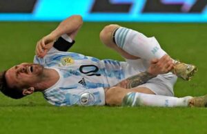 इंटर मियामी को झटका! चोटिल लियोनेल मेस्सी का पहले मैच में उतरना मुश्किल