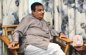 केंद्रीय परिवहन मंत्री नितिन गडकरी से मिले उपमुख्यमंत्री विजय शर्मा