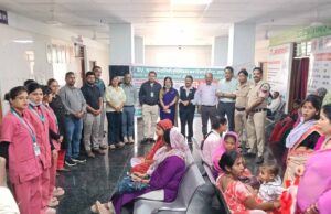 जिला चिकित्सालय अनूपपुर में निःशुल्क मेगा स्वास्थ्य शिविर सम्पन्न