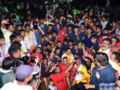 रायपुर : उप मुख्यमंत्री एवं कवर्धा विधायक विजय शर्मा कवर्धा में आयोजित दही हांडी उत्सव में हुए शामिल
