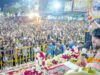 धीरेंद्र शास्त्री का बयान, बोले- गरबा पंडाल में गोमूत्र पिलाकर दें एंट्री; बेटियों को लेकर भी कही बात