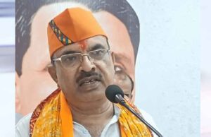 नवरात्र में देवी मंदिरों से अखिलेश ने बनाई दूरी, यह तुष्टिकरण की पराकाष्ठा: प्रकाश पाल