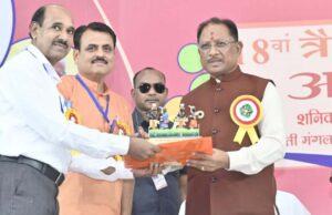 रायपुर : श्रमिक कल्याण और ऊर्जा के क्षेत्र में विकास को लेकर राज्य सरकार प्रतिबद्ध : मुख्यमंत्री विष्णु देव साय