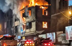 कानपुर में 5-मंजिला इमारत की आग में एक ही परिवार के पांच लोगों की मौत, सभी के शव बरामद