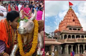 पूर्व कैबिनेट मंत्री उषा ठाकुर महाकाल मंदिर पहुंचीं, उन्होंने भगवान महाकालेश्वर के दर्शन किए