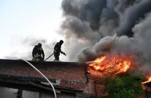 यूक्रेन पर रूस की भीषण बमबारी, ड्रोन-मिसाइल हमले में 21 घायल, 3 की मौत
