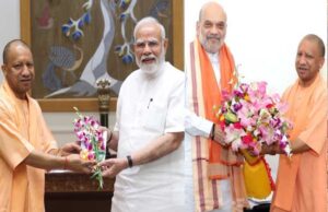 CM योगी ने सरकार और संगठन में फेरबदल की संभावनाओं के बीच बीजेपी के शीर्ष नेतृत्व से की मुलाकात