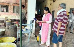 बलौदाबाजार : त्योहारी सीजन में खाद्य एवं औषधि प्रशासन क़ी टीम ने चलाया जांच अभियान