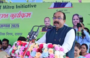 रायपुर : पर्यावरण के प्रति जागरूक हो ज्यादा से ज्यादा संख्या में लगाएं पौधे – अरुण साव
