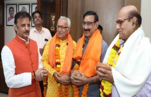 संस्कृति, परंपरा, संवेदना और विचारों को आगामी पीढ़ियों तक पहुँचाते हैं साहित्यकार : उप मुख्यमंत्री शुक्ल