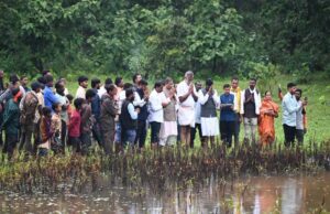 मंत्री प्रहलाद पटेल ने 32 नदियों के सोर्स का दौरा किया, केवल 7 में ही पानी मिला