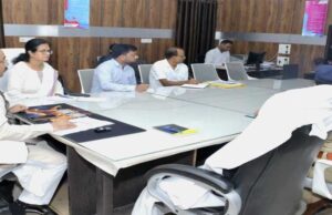 रायपुर : केन्द्रीय युवा कार्य एवं खेल मंत्रालय की वर्चुअल बैठक में शामिल हुए उप मुख्यमंत्री अरुण साव