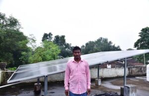 रायपुर : बिजली के मामले में आत्मनिर्भिर बना वनांचल निवासी सपन मंडावी पीएम सूर्यघर योजना से बिजली बिल हुआ जीरो