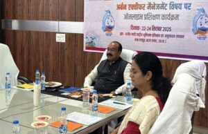 रायपुर : जल संचय और रिचार्जिंग सिस्टम के लिए शहरों में बुनियादी ढांचा विकसित करने की जरूरत – अरुण साव