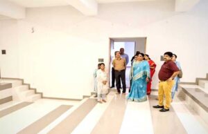 महिला बाल विकास मंत्री सुश्री निर्मला भूरिया ने किया बाल निकेतन का औचक निरीक्षण : बच्चों के सर्वांगीण विकास के लिए दिए सख्त निर्देश