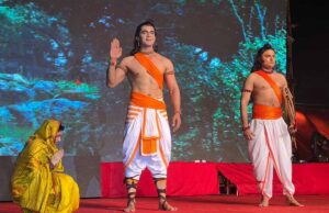 अयोध्या में 120 फीट के मंच पर थ्रीडी तकनीक के साथ शुरू हुई भव्य रामलीला