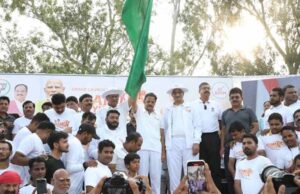 नशे से दूर रहते हुए स्वस्थ एवं तनाव मुक्त जीवन जीने का संकल्प ले : उप मुख्यमंत्री शुक्ल