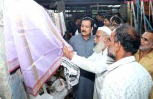 कारीगरों की मेहनत से सारंगपुर बन रहा है स्वदेशी शक्ति केंद्र : मंत्री टेटवाल