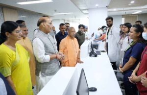 अब यूपी के लोगों को इलाज के लिए दिल्ली में नहीं भटकना होगाः सीएम योगी