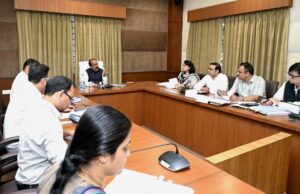 रायपुर : उप मुख्यमंत्री अरुण साव ने नगरीय प्रशासन विभाग के कार्यों की समीक्षा की