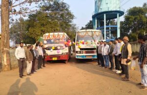 भरतपुर में नई ग्रामीण बस सेवा शुरू