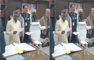 घाटशिला के नवनिर्वाचित विधायक सोमेश सोरेन ने ली शपथ, पिता रामदास सोरेन के बेटे ने कही खास बात