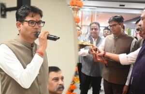 रायपुर : वित्त मंत्री ओ. पी. चौधरी ने किया राज्य जीएसटी विभाग के नये कार्यालय का शुभारंभ