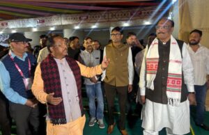 रायपुर : केन्द्रीय राज्यमंत्री दुर्गा दास उइके ने जनजातीय गौरव दिवस कार्यक्रम की तैयारियों का लिया जायजा