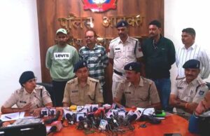 थाना कोहेफिजा पुलिस ने किया शातिर नकबजन को गिरफ्तार