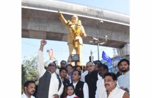 डॉ. भीमराव अंबेडकर के 69वें महापरिनिर्वाण दिवस पर कांग्रेसजनों ने दी श्रद्धांजलि