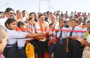 रायपुर : निर्माण कार्यों से शिक्षा, बुनियादी ढांचा और सामुदायिक विकास को मिलेगी गति– उप मुख्यमंत्री विजय शर्मा