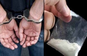ड्रग्स माफियाओं पर पुलिस का बड़ा एक्शन, 500 ग्राम चरस, 12 लाख कैश और हथियार जब्त