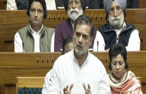 लोकसभा में राहुल गांधी का वार, बोले—‘RSS का लक्ष्य सभी संस्थानों पर कब्जा’