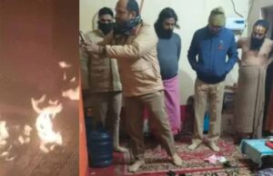 अयोध्या में हनुमानगढ़ी के संत पर जानलेवा हमला! सोते समय कमरे में फेंकी गई आग