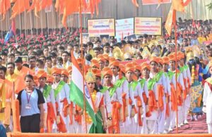महाराणा प्रताप शिक्षा परिषद से जुड़े शैक्षणिक संस्थानों के विद्यार्थियों ने निकाली शोभायात्रा