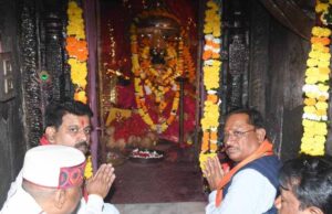 मुख्यमंत्री साय ने बस्तर की आराध्य देवी मां दंतेश्वरी की पूजा-अर्चना कर प्रदेशवासियों के सुख-समृद्धि और खुशहाली की कामना की