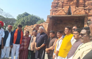 रायपुर : केंद्रीय संस्कृति एवं पर्यटन मंत्री गजेन्द्र सिंह शेखावत ने किया ऐतिहासिक सिरपुर के पुरातात्विक स्थलों का निरीक्षण