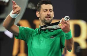 Novak Djokovic ने Australian Open में 400वीं ग्रैंड स्लैम जीत दर्ज कर फेडरर का रिकॉर्ड तोड़ा