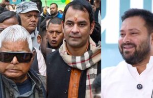 लालू से मिलने के बाद गदगद दिखे तेज प्रताप, तेजस्वी के नहीं पहुंचने पर कसा तंज
