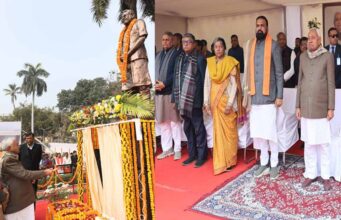 पूर्व उप मुख्यमंत्री के जयंती समारोह में शामिल हुए मुख्यमंत्री नीतीश