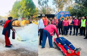 छत्तीसगढ़ पुलिस चला रही अभियान, यात्रियों के साथ वाहन चालकों एवं फील्ड स्टॉफ को दे रही आपात प्रबंधन का प्रशिक्षण