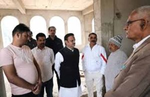 मनकामेश्वर मंदिर सौंदर्यीकरण कार्य का उप मुख्यमंत्री शुक्ल ने किया निरीक्षण