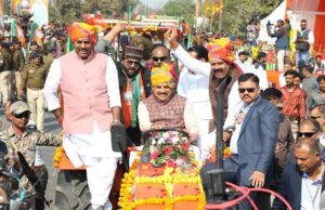1101 ट्रैक्टरों की ऐतिहासिक रैली के साथ कृषक कल्याण वर्ष 2026 का शुभारंभ