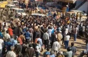 एसडीएम की कथित पिटाई से आदिवासी ग्रामीण की मौत, कांग्रेस व ग्रामीणों का उग्र प्रदर्शन